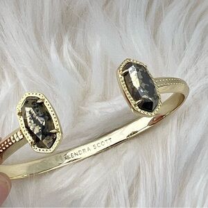 Kendra Scott Gold Bracelet with Black Accents
